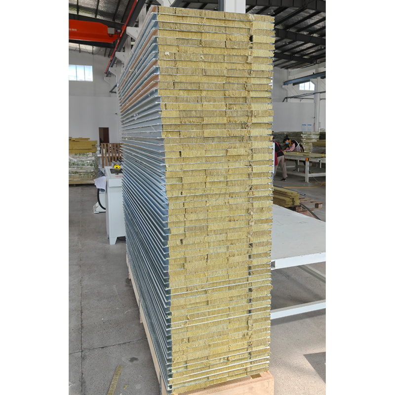 Composite rock wool board ceiling