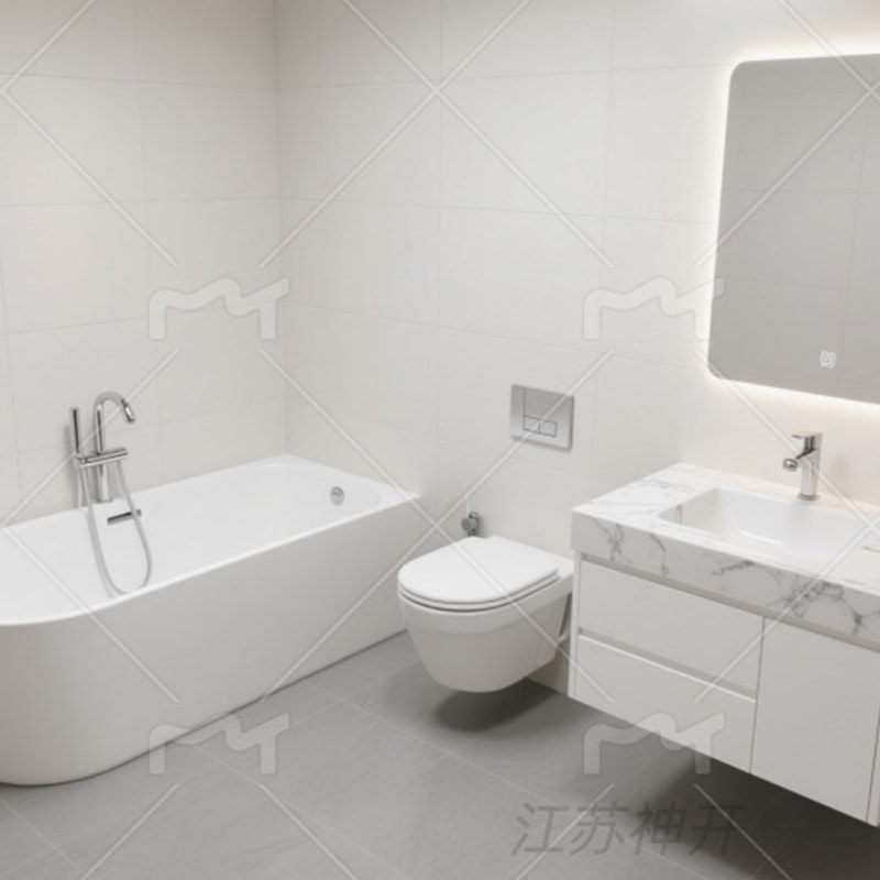 Marine bath type sanitary unit